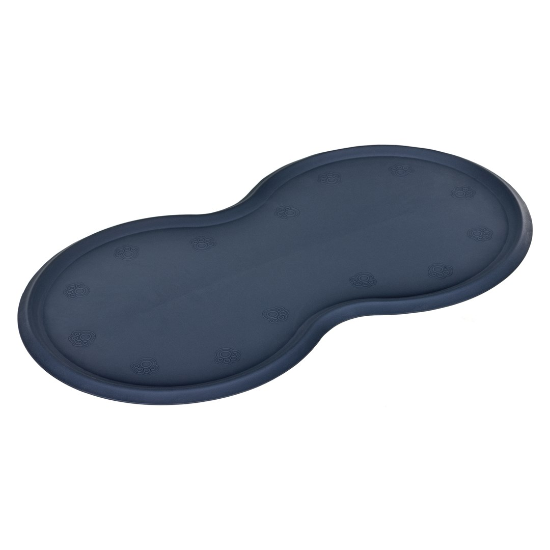 Trixie 24561 Etető és itató alátét - Sötétkék (45 x 25 cm)-0