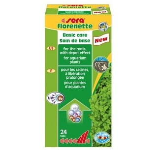 SERA 103371 Florenette Akvárium növény tápanyag 24 tabletta-0