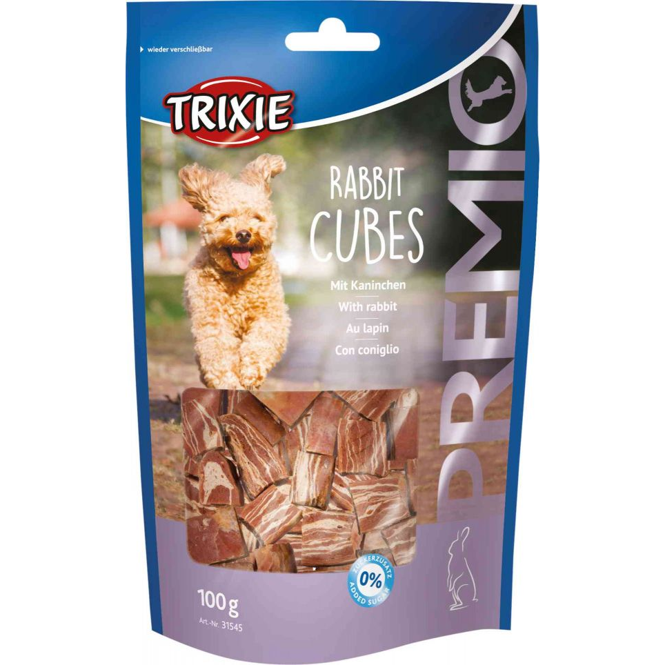 Trixie Jutalomfalat Premio nyulas kockák 100gr-0
