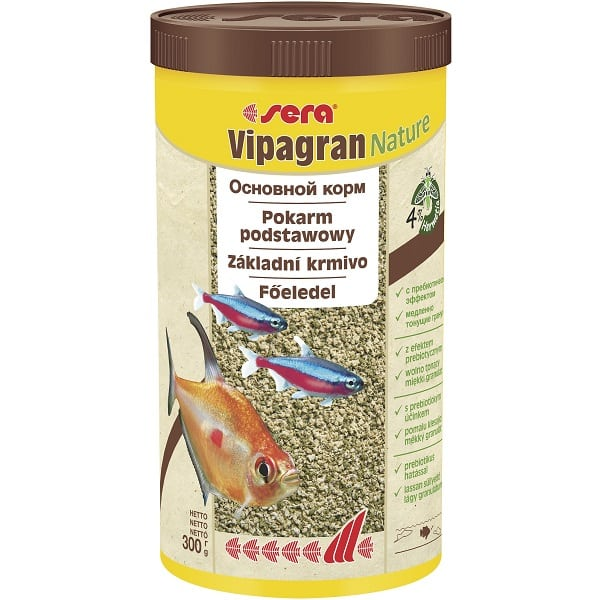Sera Vipagran akvárium haltáp haleledel 1000ml (300g)-0