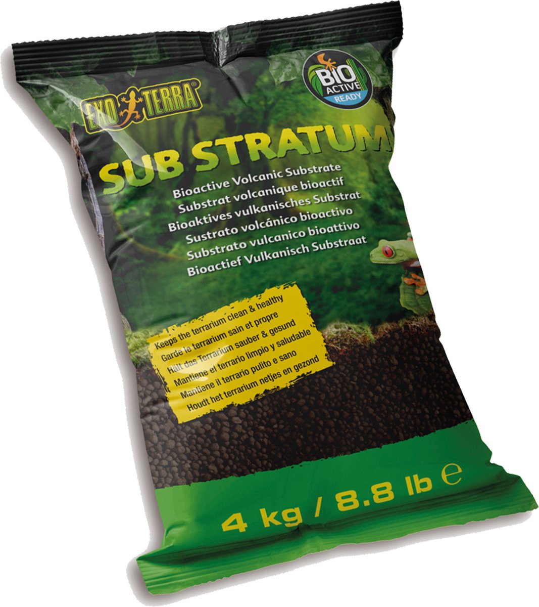 Exo Terra frog bioactief vulkanisch substraat - 4 kg-0