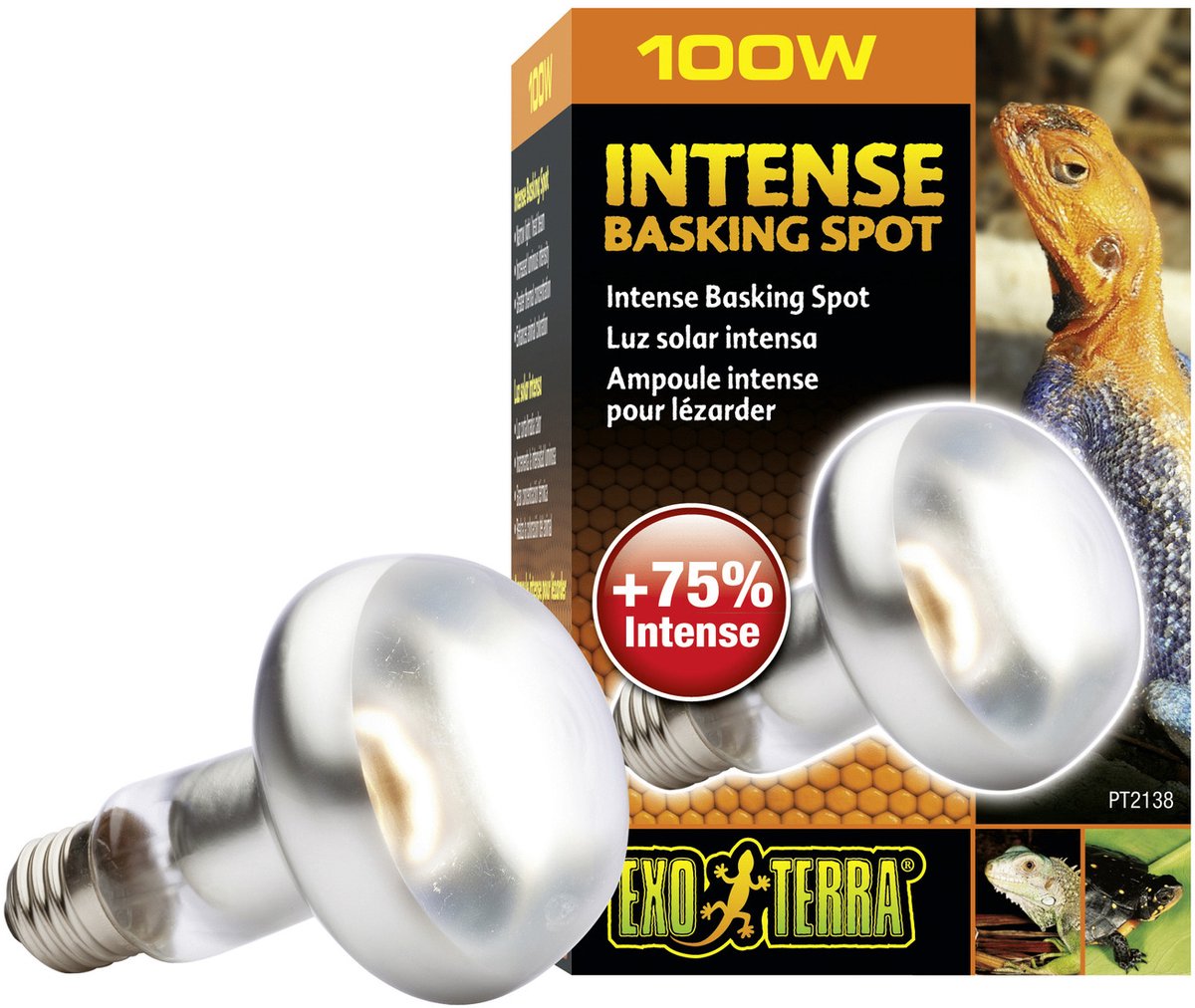 Exo terra basking - spot lamp - terrarium lighting - 100w-0
