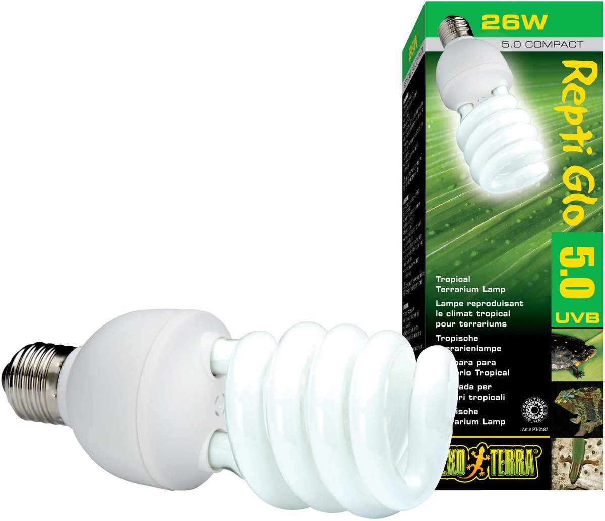 Exo Terra reptile uvb 100 - terrarium verlichting - 25w-0