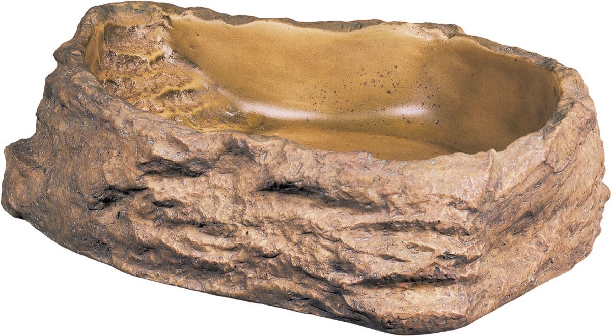 Exo Terra - waterschaal - water dish - bruin - l-0