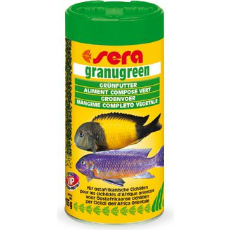 SERA 102134 Granugreen Akvárium haltáp haleledel 250ml (135g)-0