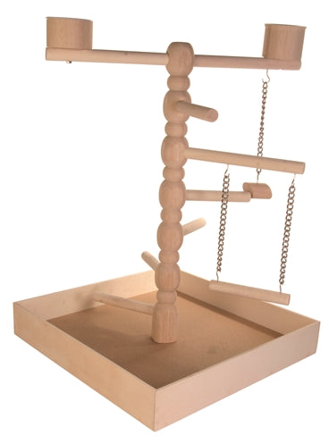 Trixie wooden playground for lovebirds and parakeets-0