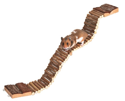 Trixie Natural Hanging Bridge Ladder-0