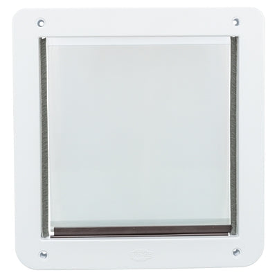 Trixie 2-way dog ​​flap white-0