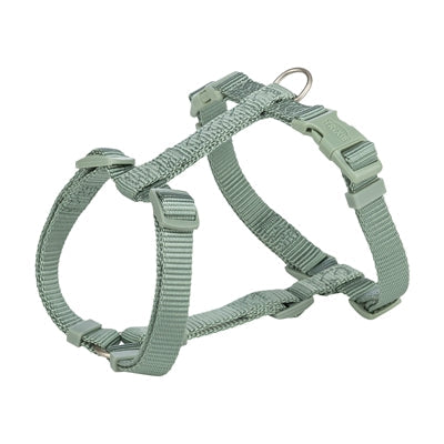 Trixie dog harness premium h-harness sage green-0