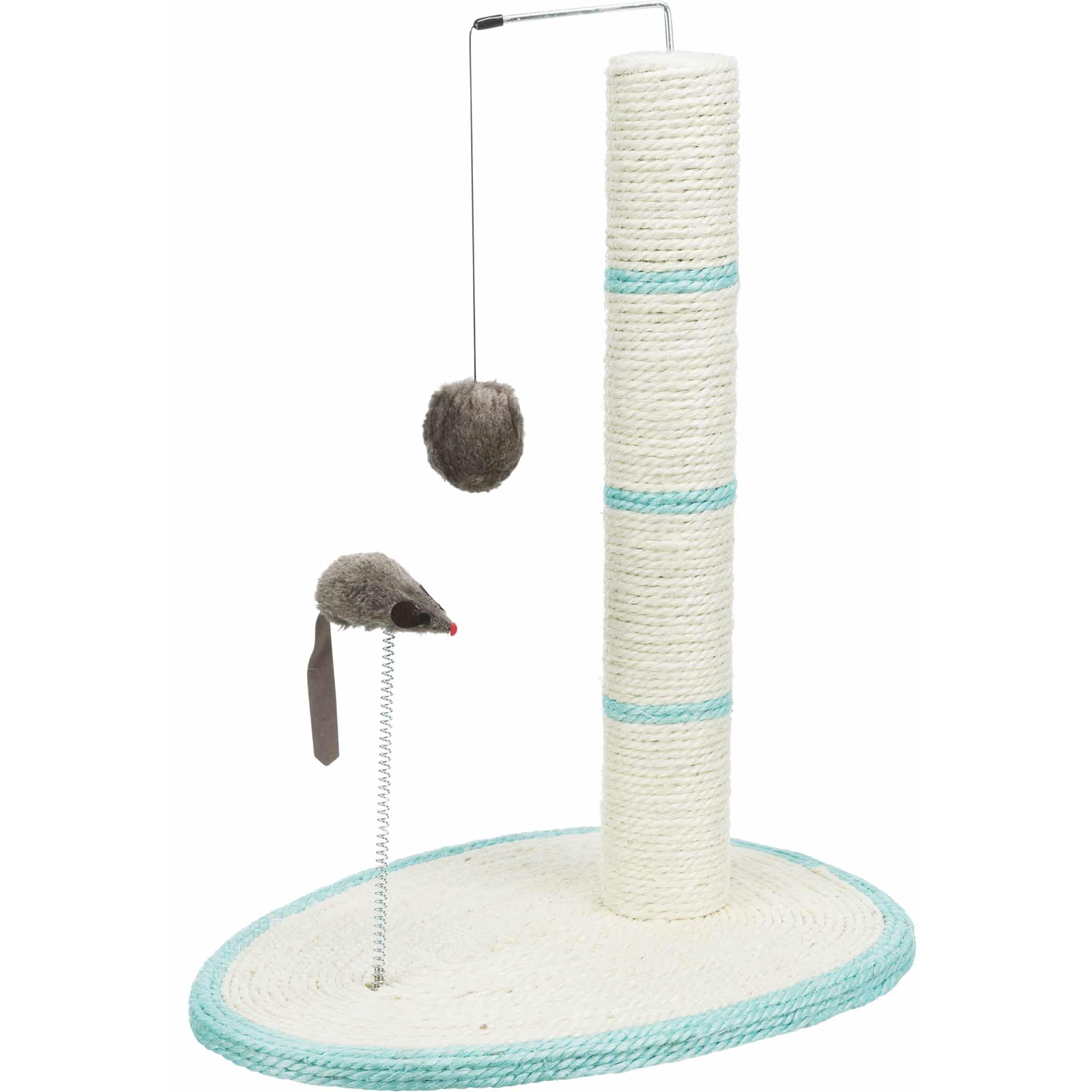 Trixie 102727 Macska Körömélező kaparófa oszlop egér játékokkal 50 cm-0