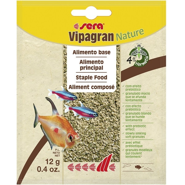Sera Vipagran akvárium haltáp haleledel 12g-0