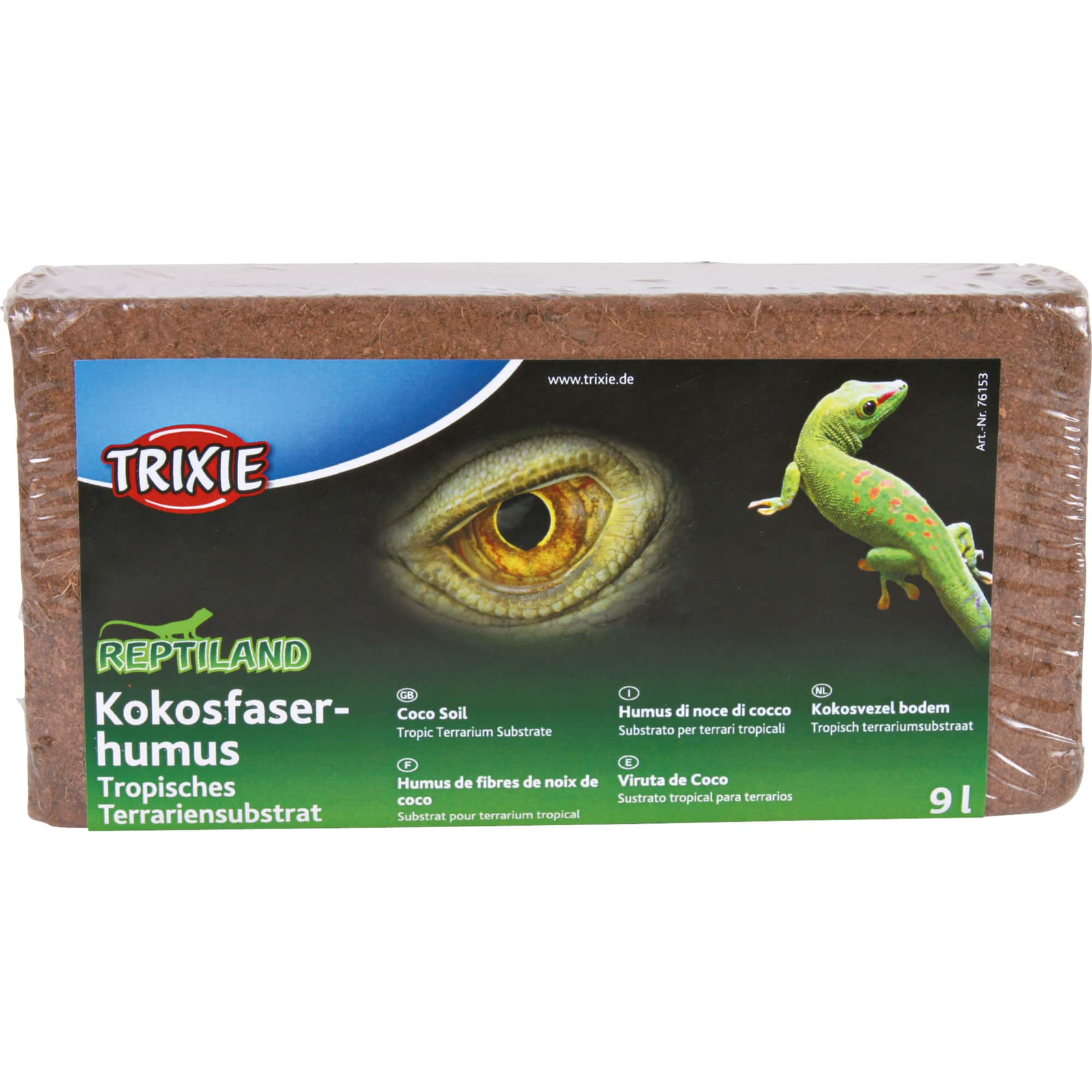 Trixie 105758 Terrárium talaj kókuszföld préselt 9L-0