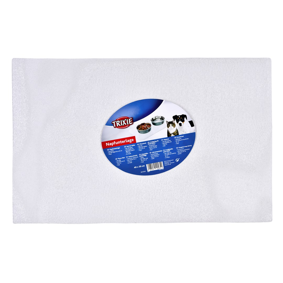 Trixie 24565 Etető és itató alátét - Áttetsző (48 x 30 cm)-0