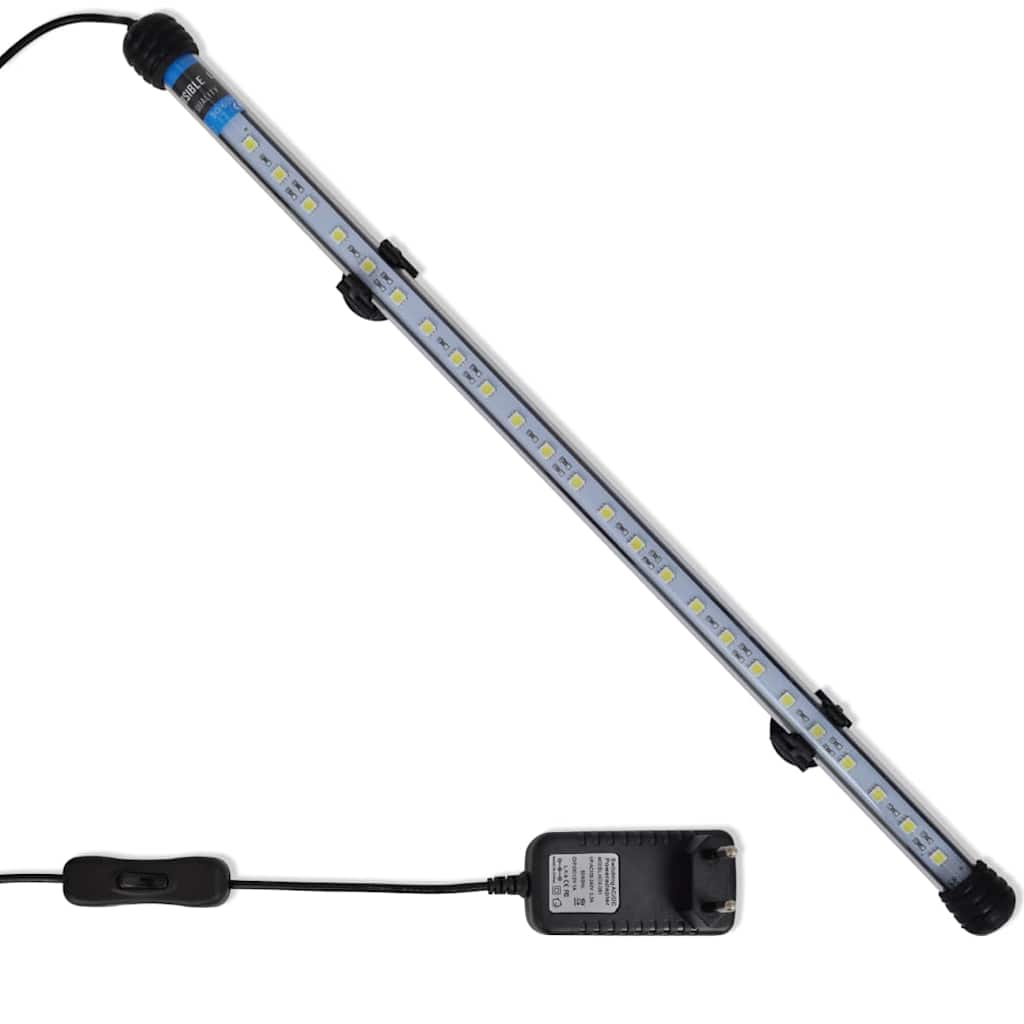 Vidaxxl LED aquarium lamp 48 cm white-0