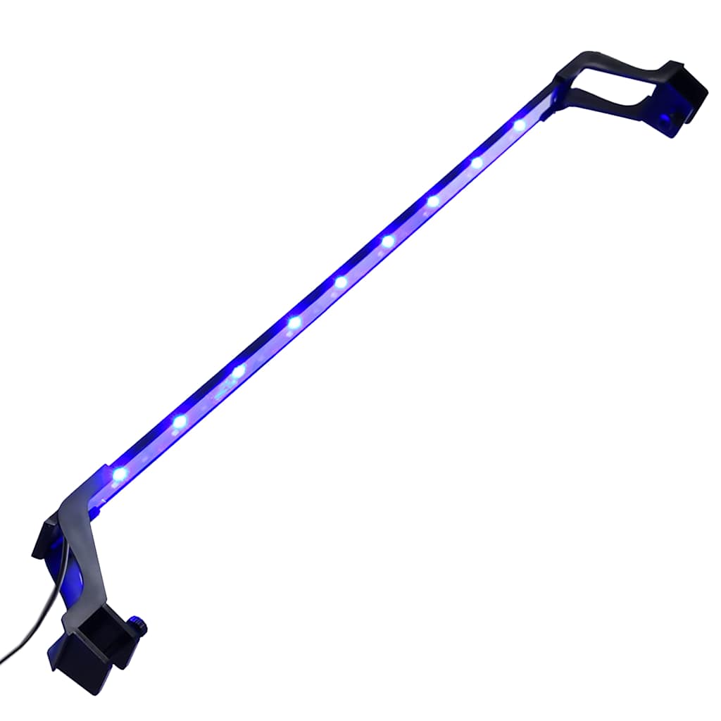 VidaXL aquarium lamp with clamps LED 75-90 cm blue and white-0