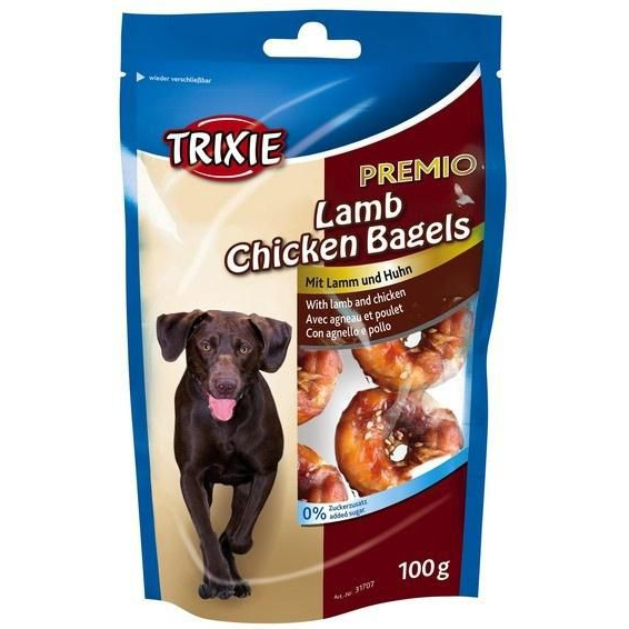 Trixie Jutalomfalat Premio Bárány-Csirke Karikák 100gr-0