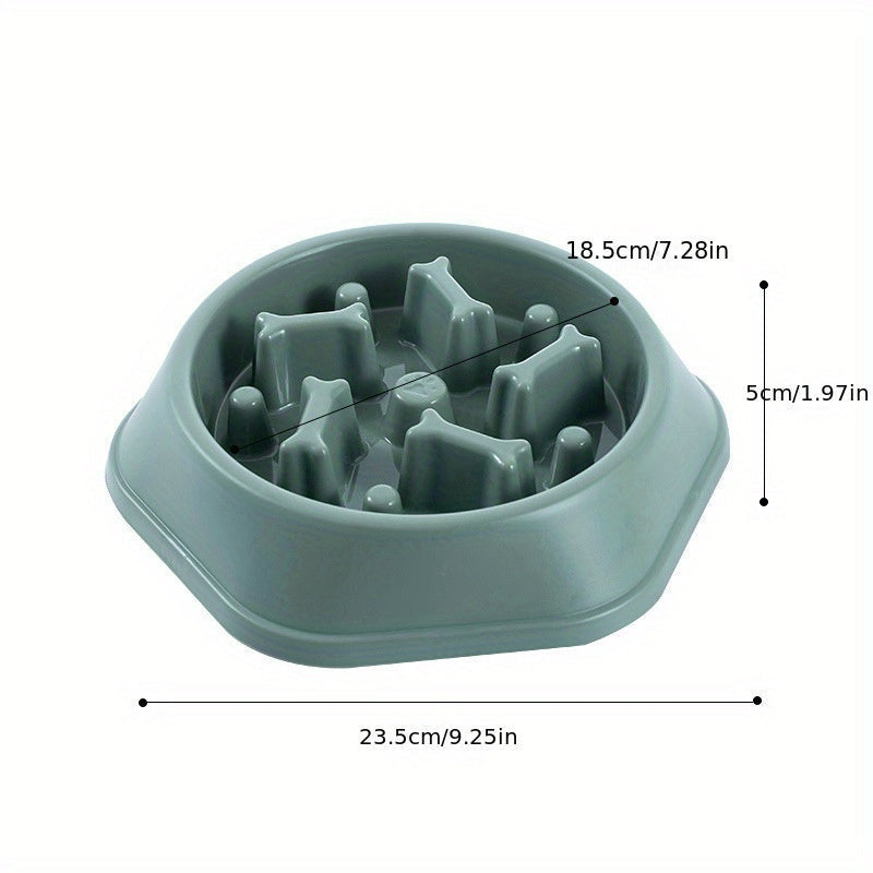 Habzsolásgátló etetőtál kutyáknak-8