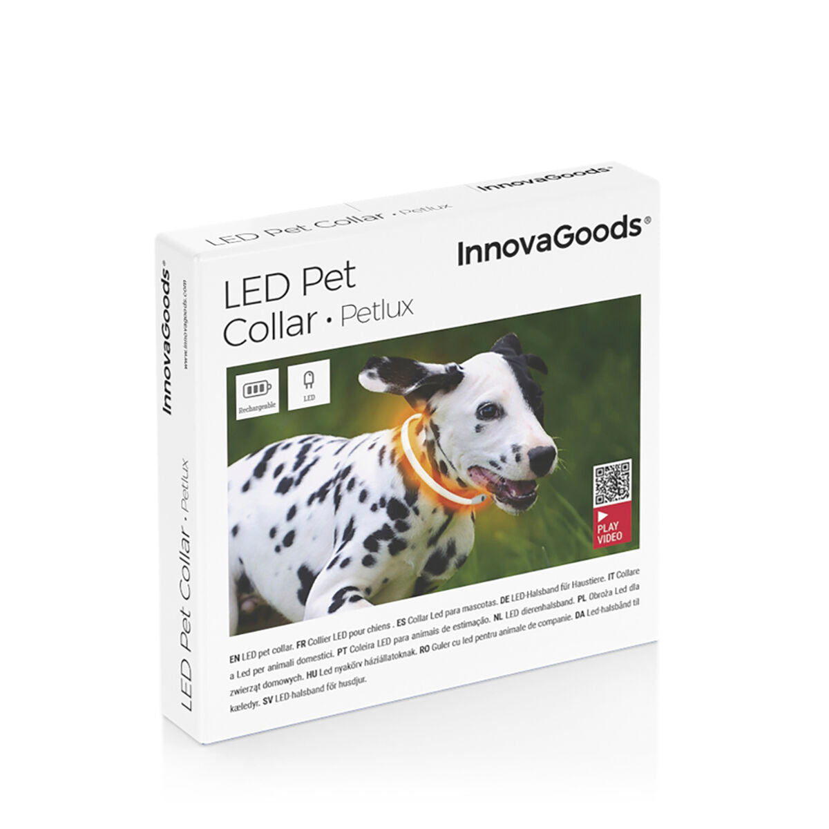 LED nyakörv háziállatoknak