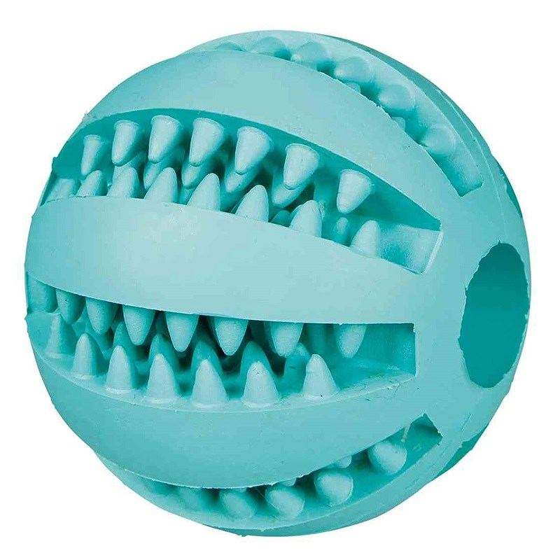 Trixie Dentafun fogtisztító Baseball labda kutyáknak 5cm - Menta-0
