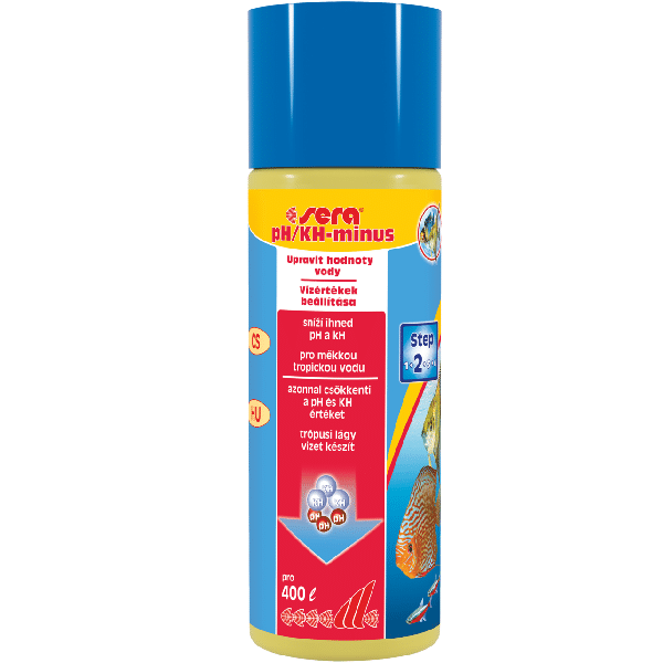 SERA 102172 Akvárium pH csökkentő vízkondicionáló 100ml-0