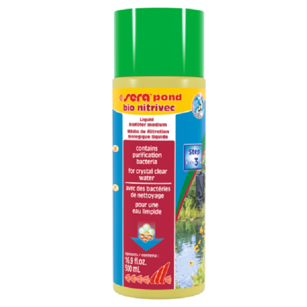 SERA 106669 Pond Bio Nitrivec - Kerti tó Ammónia és nitrit vízkezelés 500ml (600g)-0