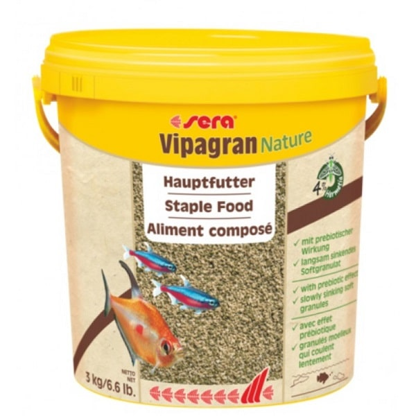 Sera Vipagran akvárium haltáp haleledel 3kg (10L)-0