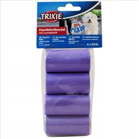 Trixie 22839 Eldobható kutyapiszok zacskó 4x20db-0