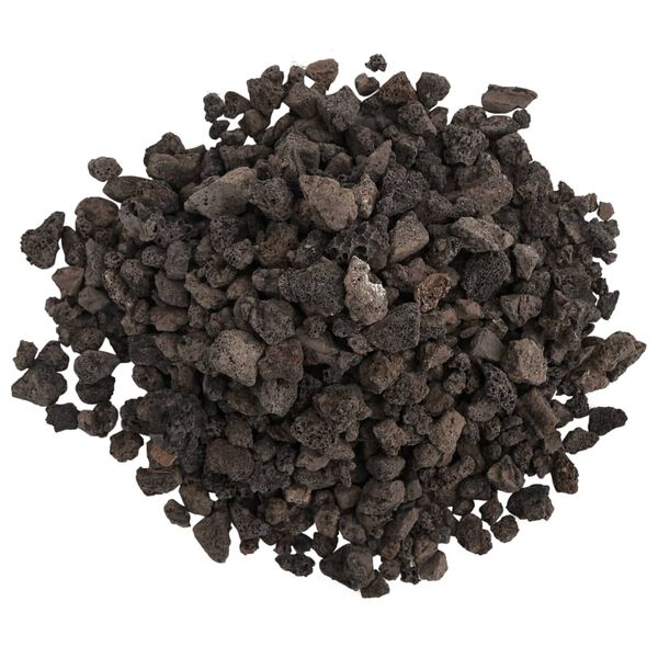 Lávakő 10 kg 1-2 cm Fekete