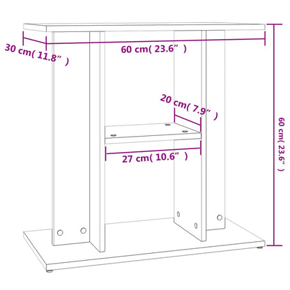 Akvárium alapállvány betonszürke 60x30x60 cm forgácslap