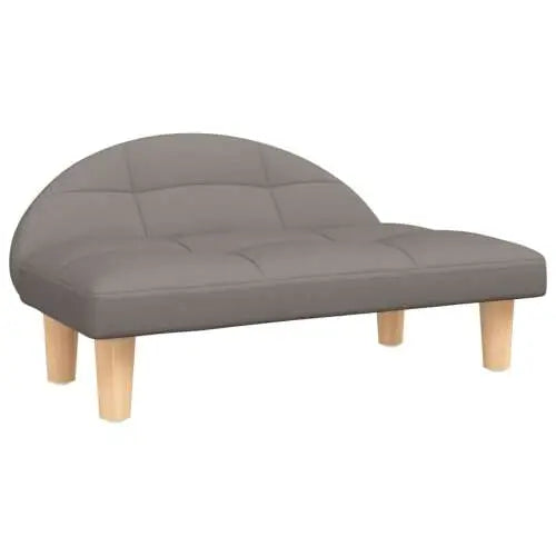 Kisállat fekhely 70x52x30 cm szövet taupe