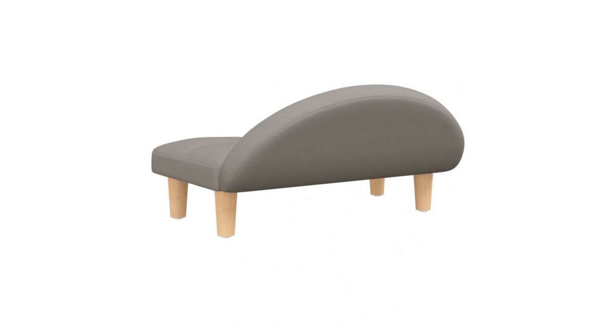 Kisállat fekhely 70x52x30 cm szövet taupe